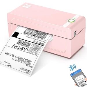 Pink Bluetooth Mini Label Maker